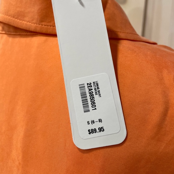 Soft Surroundings Lianas Shirt in Nectarine - Picture 3 of 6